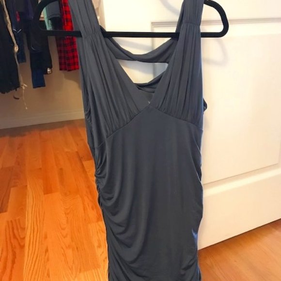 VENUS Dresses & Skirts - VENUS Sexy Grey Mini Dress - Size Large NWOT